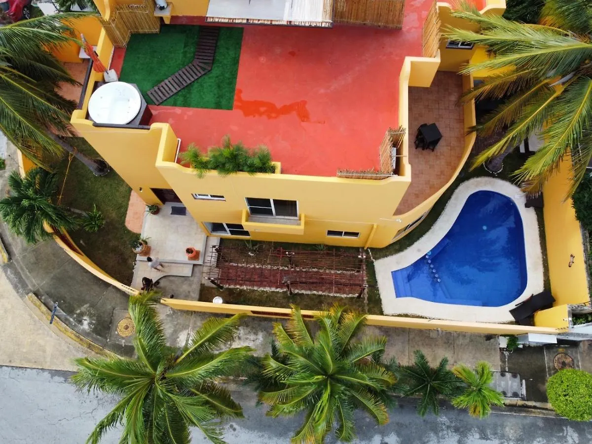 Homestay Casa Del Sol 5 Min Hotel Zone Vip Cancun